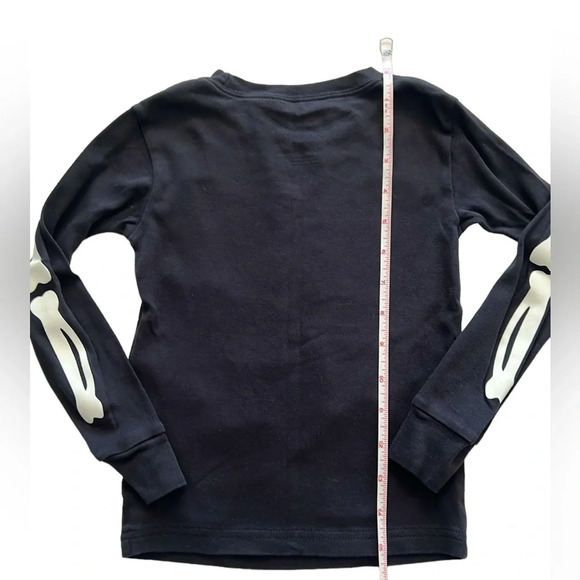 Carters glow in the dark skeleton Halloween pajama shirt - Picture 8 of 8